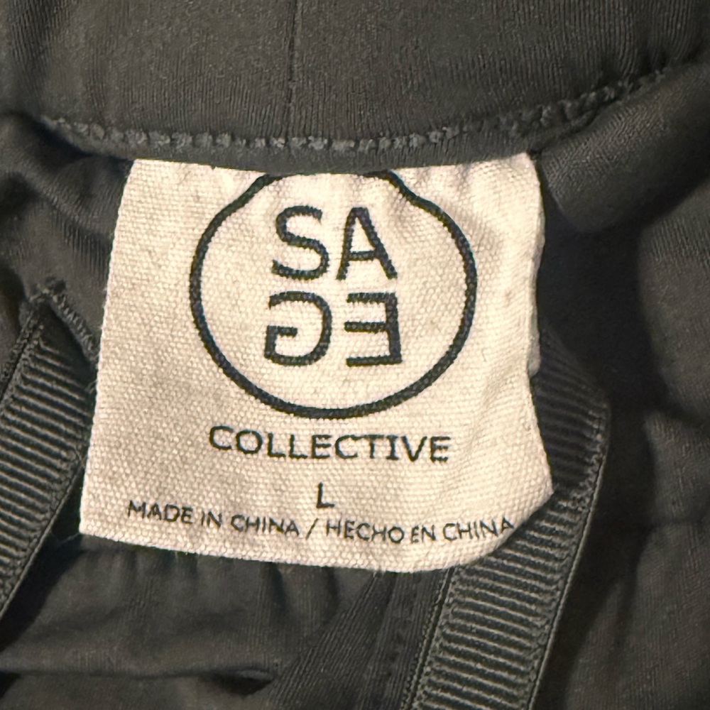 SAGE‎ collective dark green Women’s workout pants size L - Picture 4 of 4